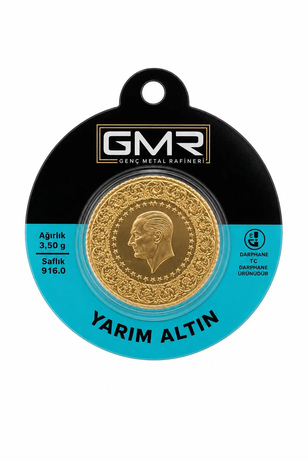 YARIM ALTIN 3.50 GRAM 22 AYAR