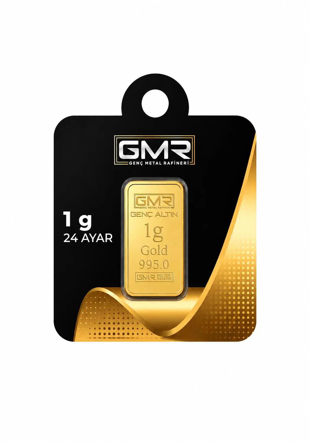 1 GRAM KÜLÇE ALTIN 24 AYAR