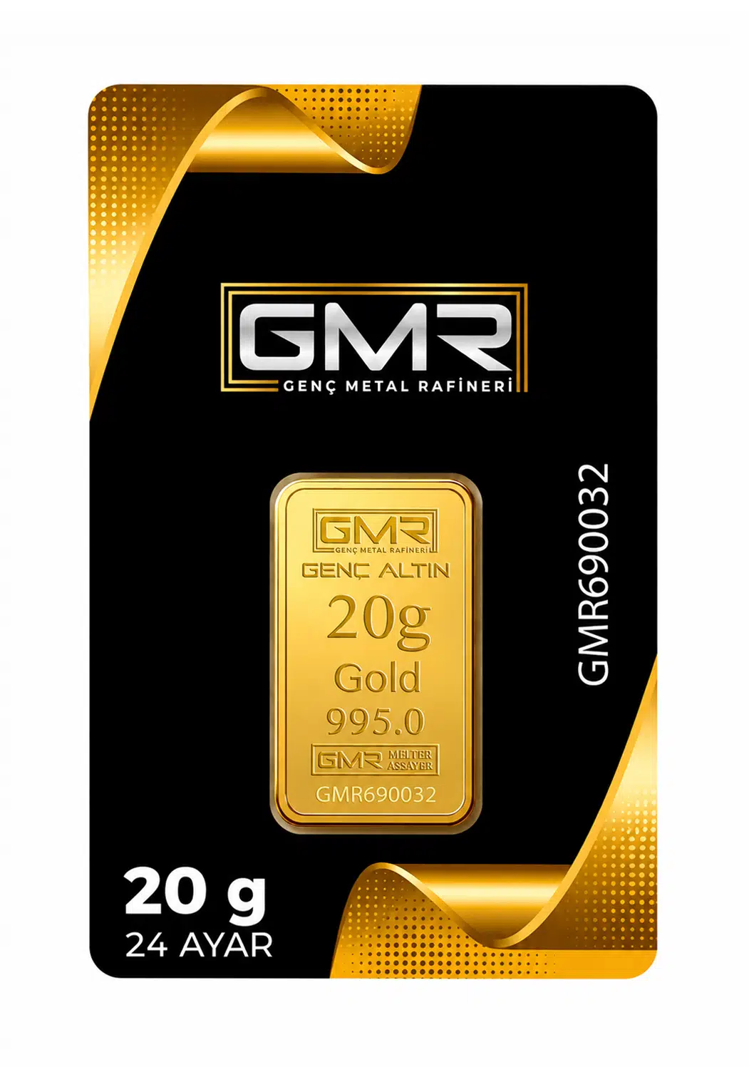 20 GRAM KÜLÇE ALTIN 24 AYAR